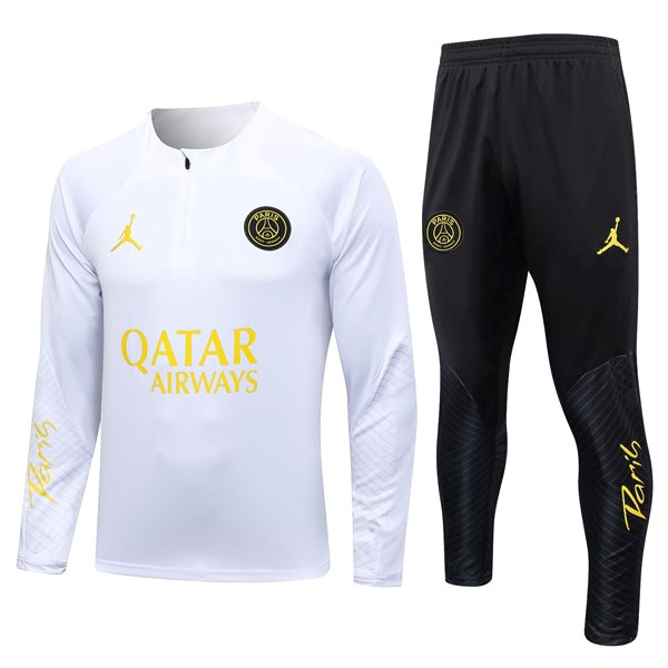 Felpa Allenamento Paris Saint Germain 23/24 Bianco